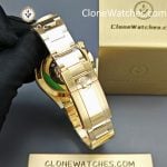 Rolex Super Clone Watches 1:1 Daytona 18K Gold Black Dial M116508-0009 4130 Movement - Image 7