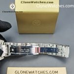 Rolex Super Clone Watches 1:1 Oyster Perpetual Turquoise Blue Dial 41mm m124300-0006 3230 Movement - Image 12