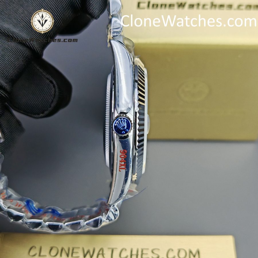 Rolex Super Clone Watches 1:1 Day Date Blue Dial 40mm m228239-0076 3255 Movement - Image 6