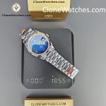 Rolex Super Clone Watches 1:1 Day Date Blue Dial 40mm m228239-0076 3255 Movement - Image 16