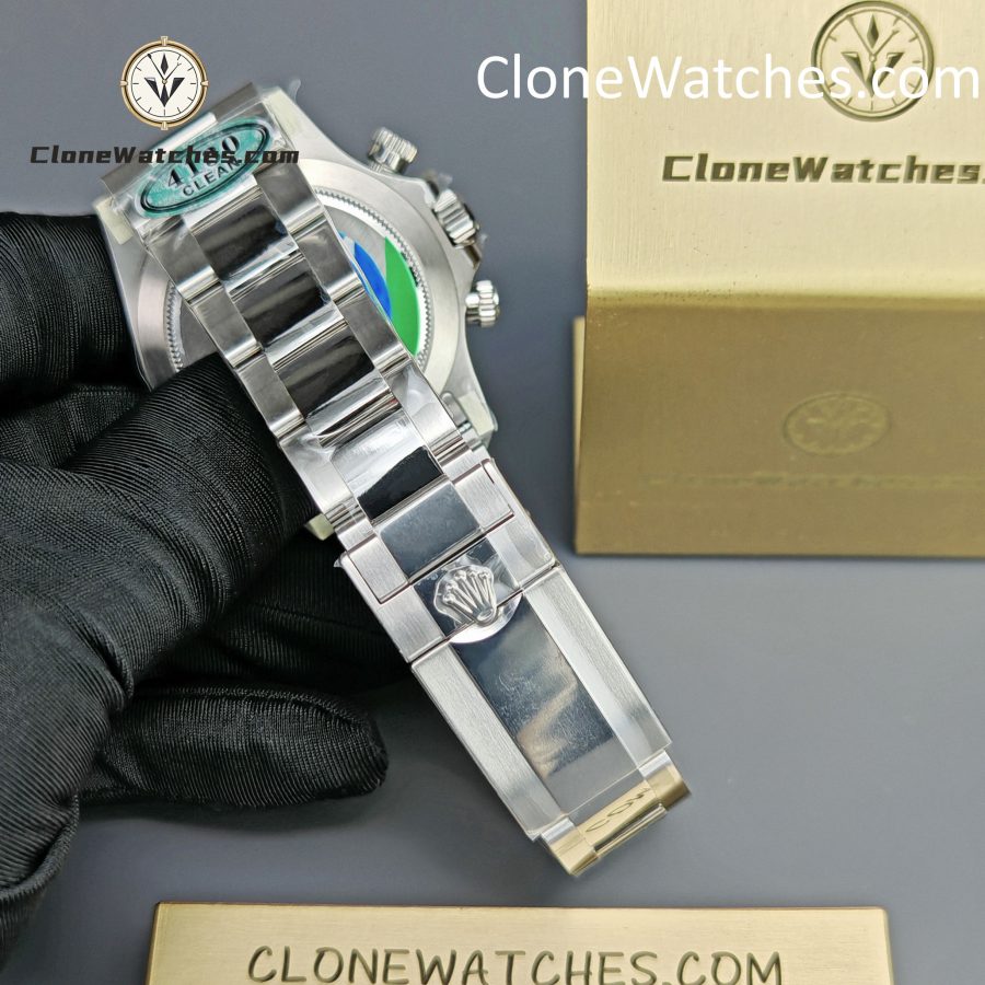 Rolex Super Clone Watches 1:1 Daytona Black Dial M116520-78590 4130 Movement - Image 7