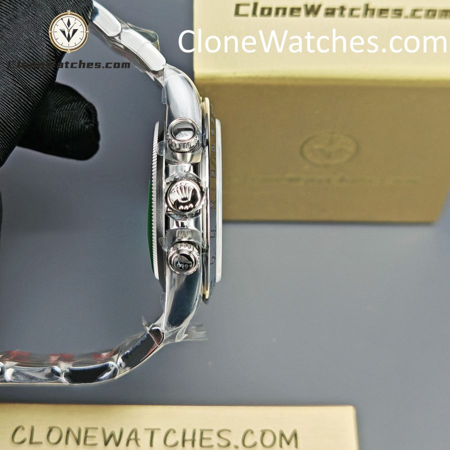 Rolex Super Clone Watches 1:1 Daytona Black Dial M116520-78590 4130 Movement - Image 8