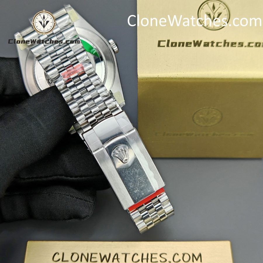 Rolex Super Clone Watches 1:1 DateJust Black Dial M126334 Jubilee 41MM 3235 Movement - Image 7