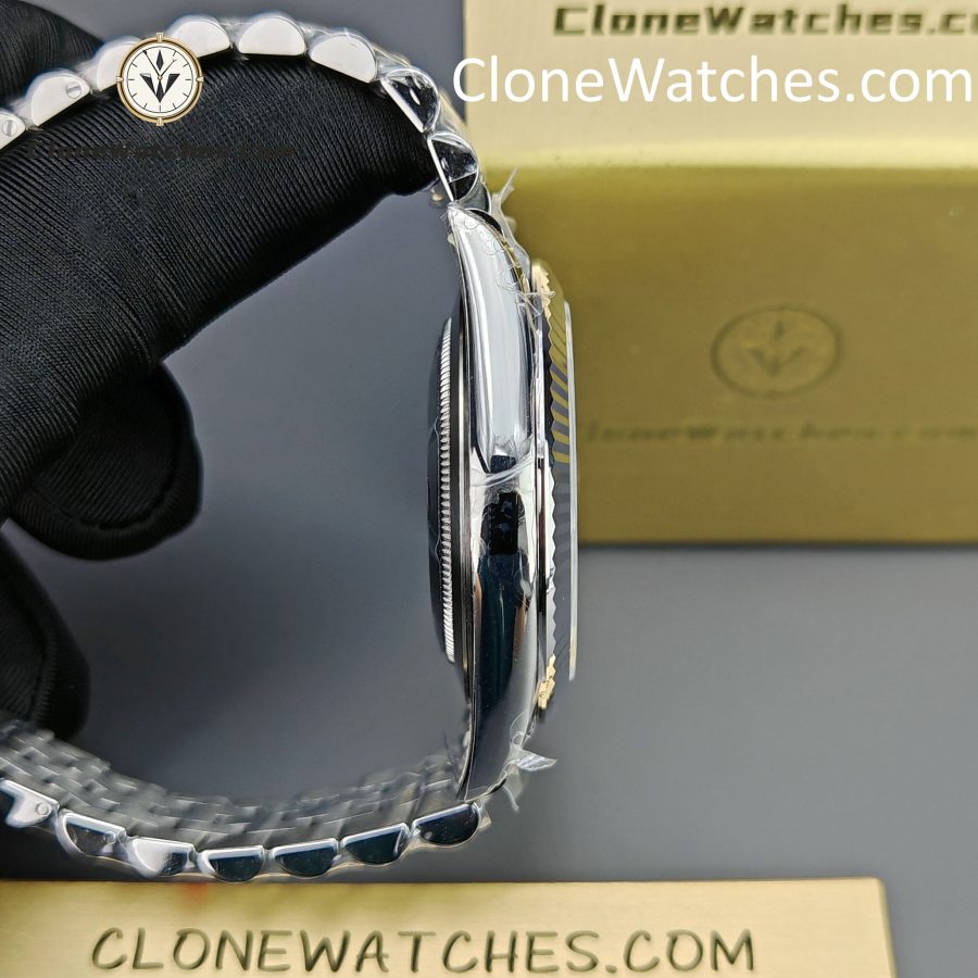 Rolex Super Clone Watches 1:1 DateJust Black Dial M126334 Jubilee 41MM 3235 Movement - Image 9
