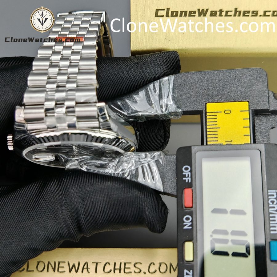 Rolex Super Clone Watches 1:1 DateJust Black Dial M126334 Jubilee 41MM 3235 Movement - Image 16