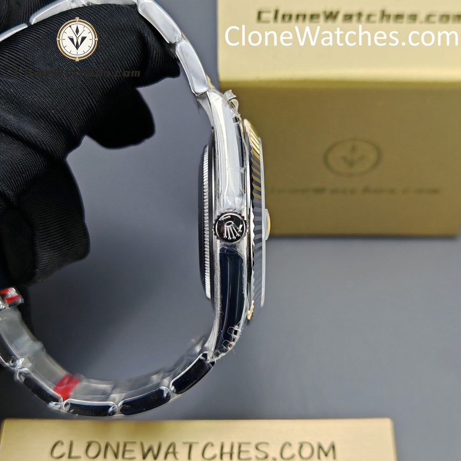 Rolex Super Clone Watches 1:1 DateJust Green Dial m126334-0027 Oyster 41MM 3235 Movement - Image 8