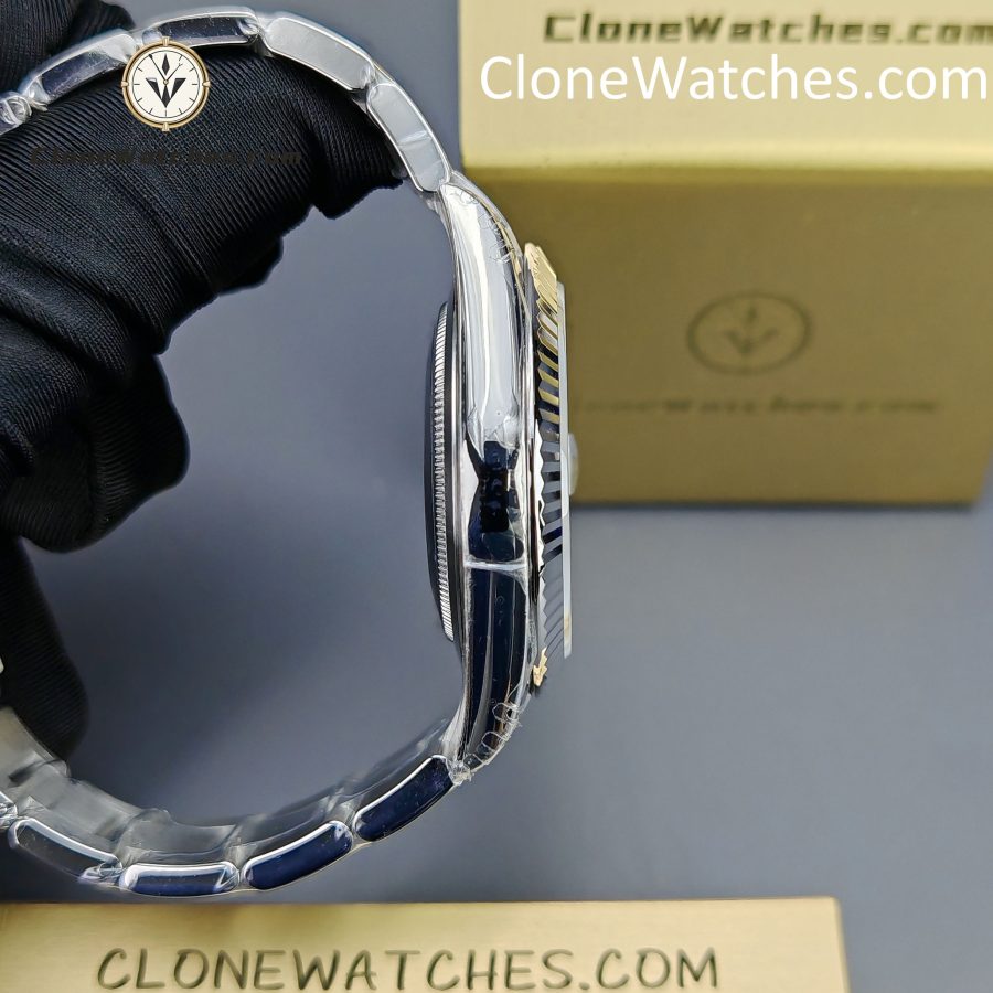 Rolex Super Clone Watches 1:1 DateJust Green Dial m126334-0027 Oyster 41MM 3235 Movement - Image 9