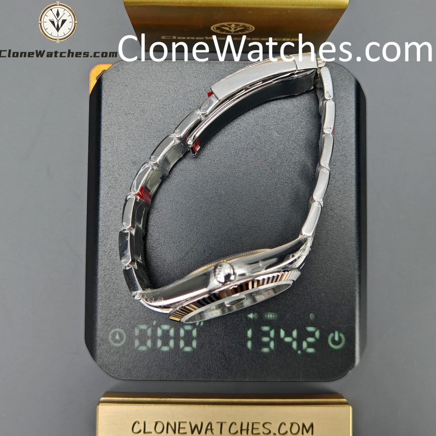 Rolex Super Clone Watches 1:1 DateJust Green Dial m126334-0027 Oyster 41MM 3235 Movement - Image 16