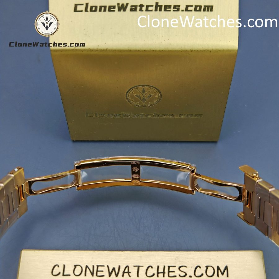 Patek Philippe Super Clone Watches 1:1 Nautilus 5711 Brown Dial 18K Rose Gold - Image 14