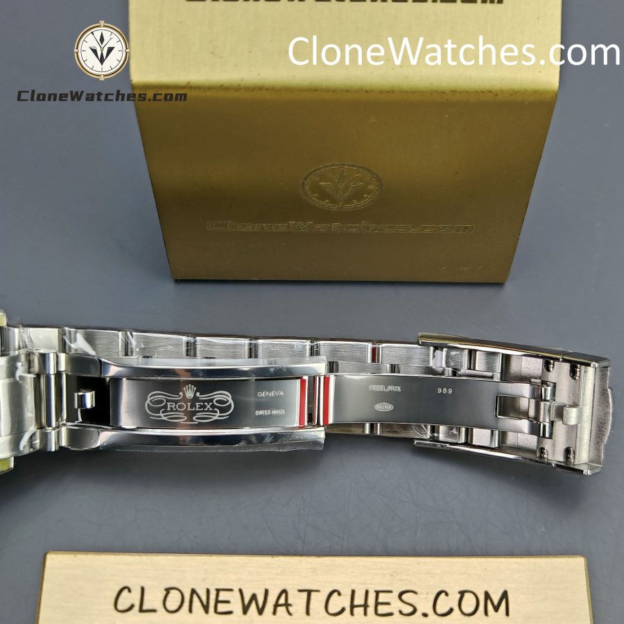 Rolex Super Clone Watches 1:1 Oyster Perpetual Yellow Dial 41mmm124300-0004 3230 Movement - Image 12