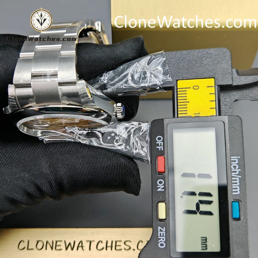 Rolex Super Clone Watches 1:1 Oyster Perpetual Yellow Dial 41mmm124300-0004 3230 Movement - Image 16