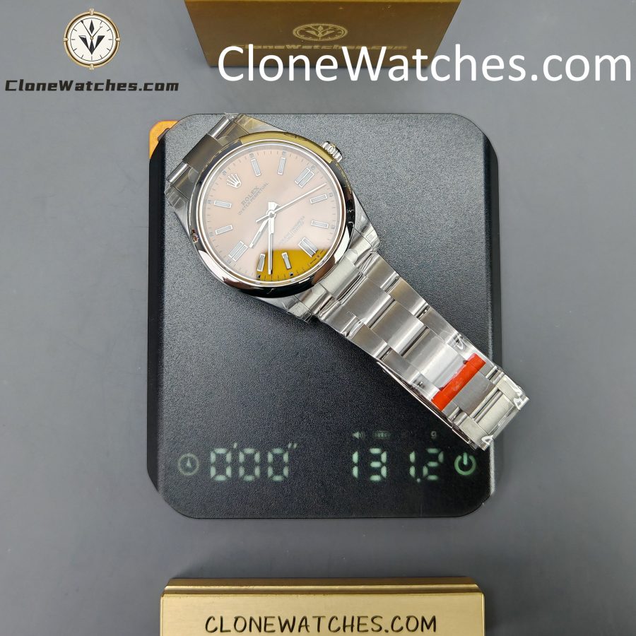 Rolex Super Clone Watches 1:1 Oyster Perpetual Yellow Dial 41mmm124300-0004 3230 Movement - Image 17