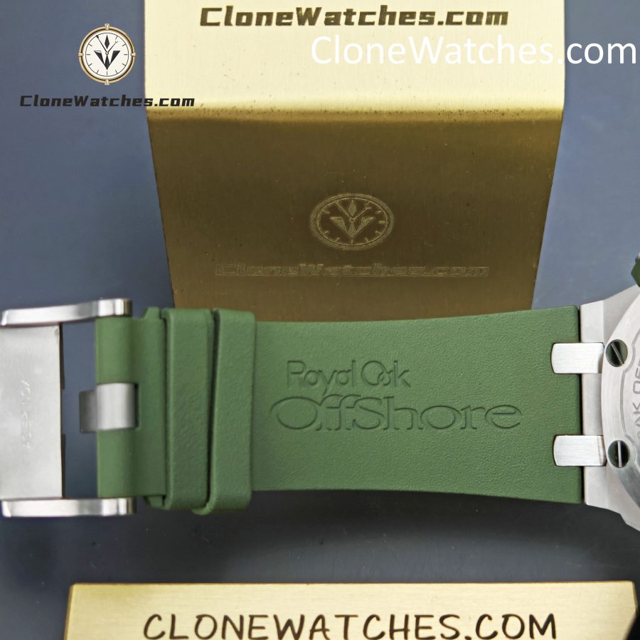 Audemars Piguet Super Clone Watches 1:1 Royal Oak Offshore Diver 15710 Green Dial - Image 11