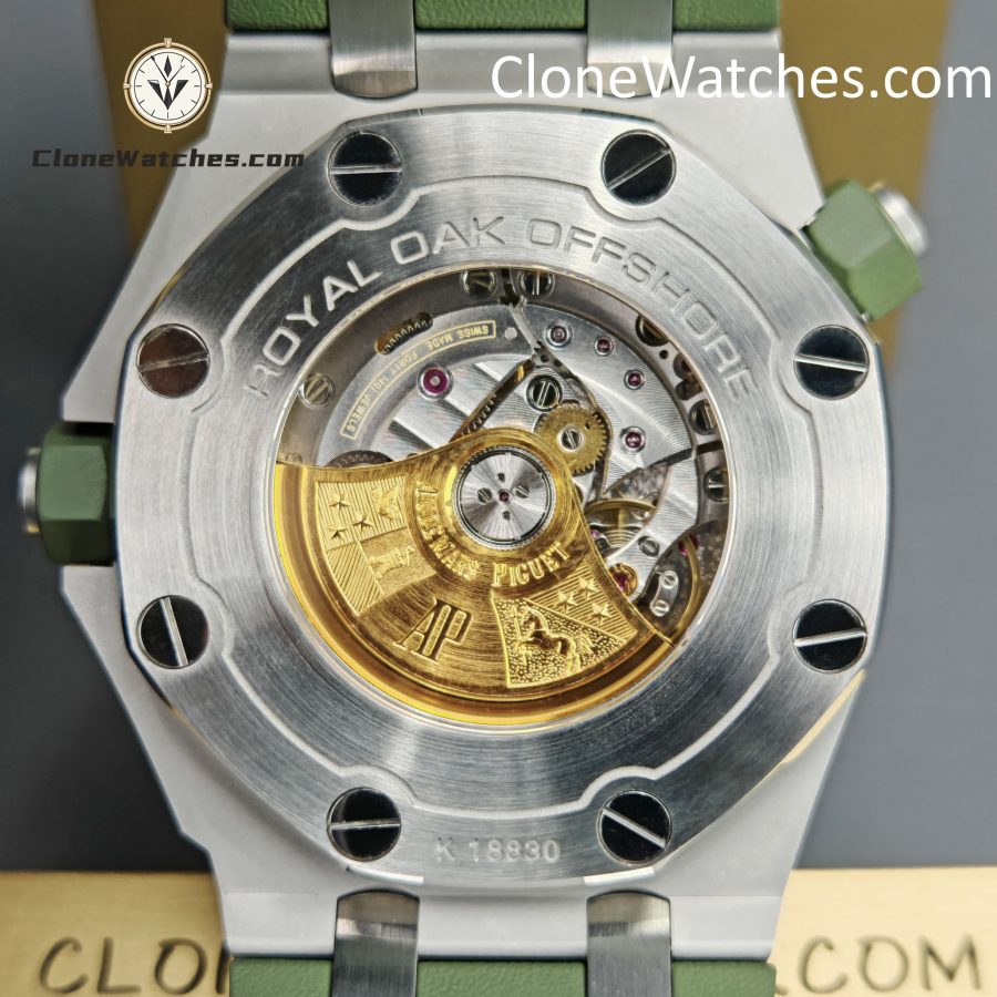 Audemars Piguet Super Clone Watches 1:1 Royal Oak Offshore Diver 15710 Green Dial - Image 13