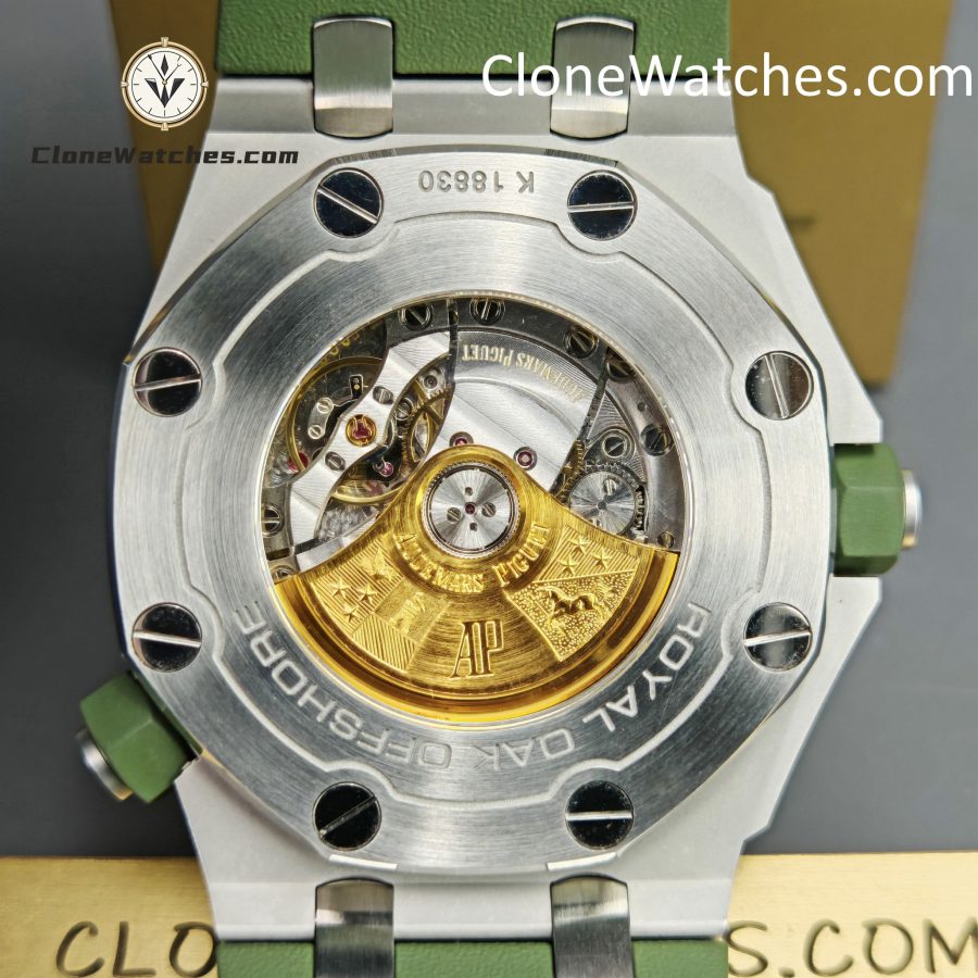 Audemars Piguet Super Clone Watches 1:1 Royal Oak Offshore Diver 15710 Green Dial - Image 14