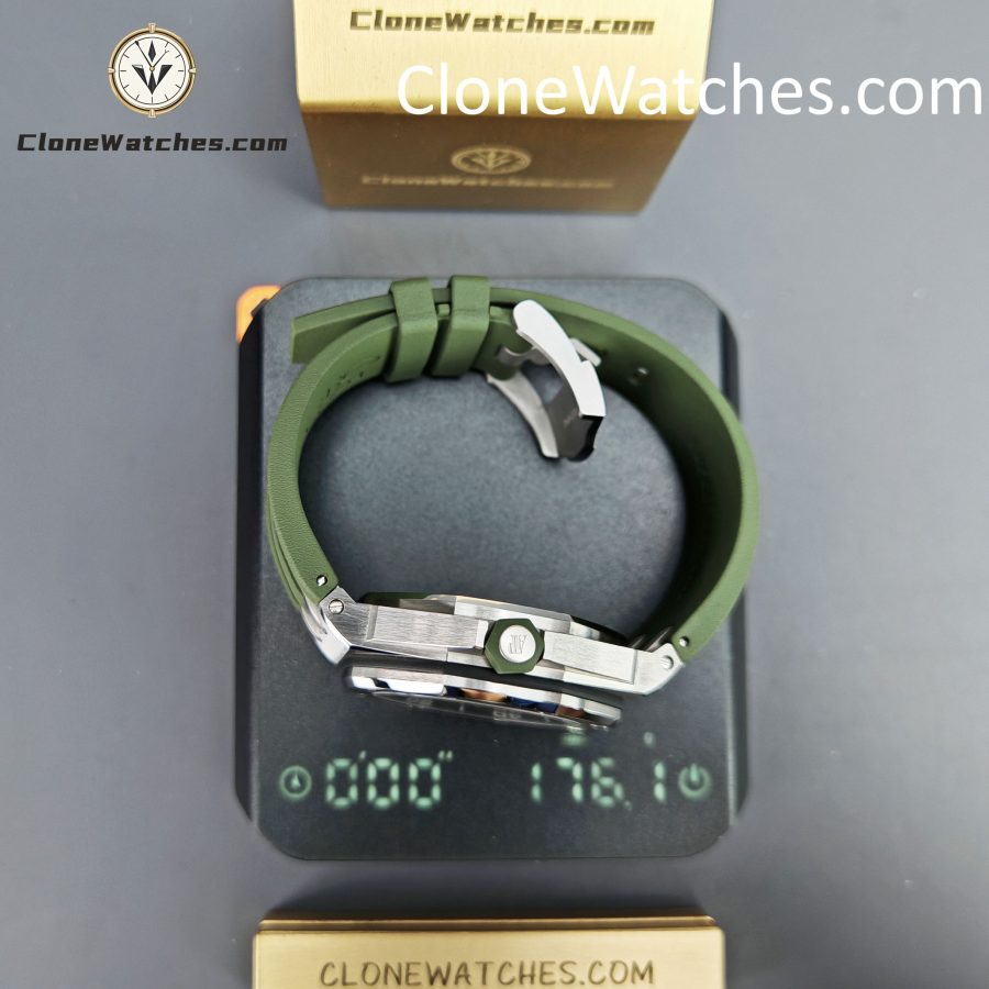 Audemars Piguet Super Clone Watches 1:1 Royal Oak Offshore Diver 15710 Green Dial - Image 16
