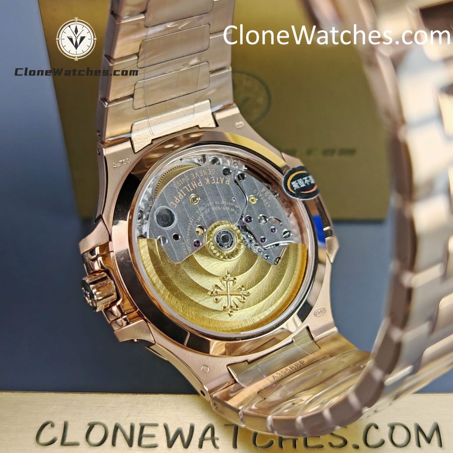 Patek Philippe Super Clone Watches 1:1 Nautilus Rose Gold 7118/1R-001 35.2 mm - Image 10