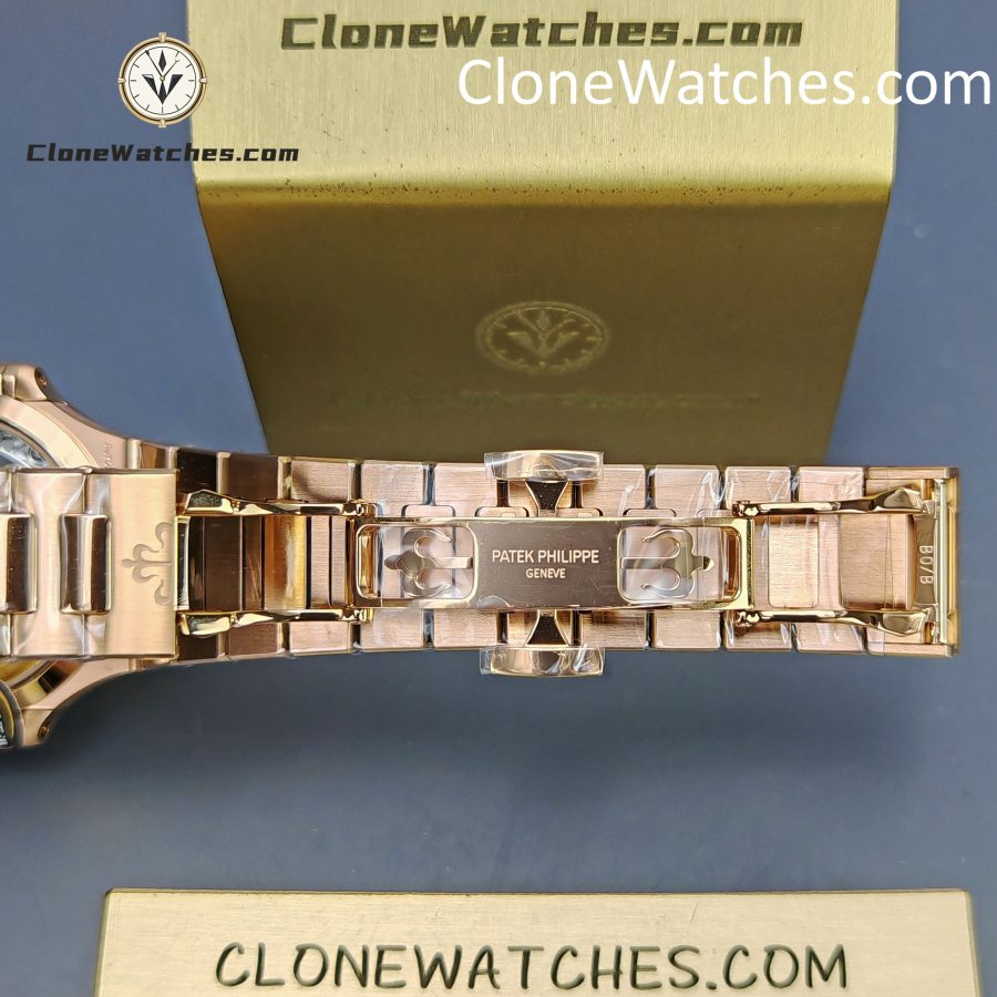 Patek Philippe Super Clone Watches 1:1 Nautilus Rose Gold 7118/1R-001 35.2 mm - Image 12