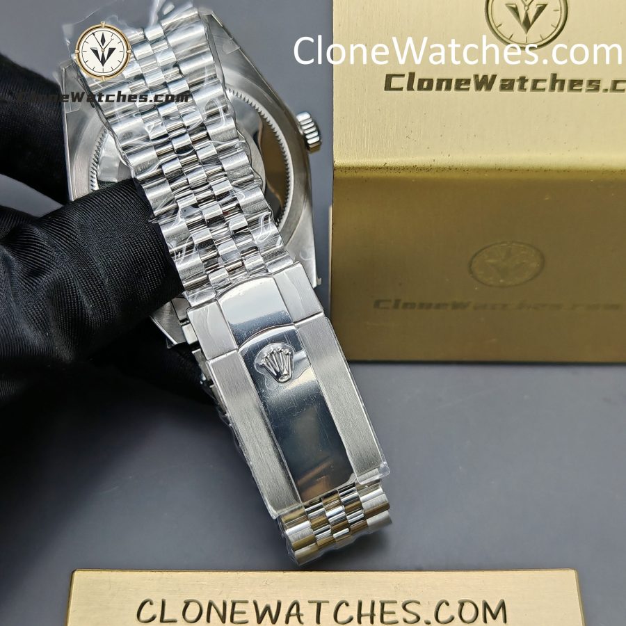 Rolex Super Clone Watches 1:1 Sky Dweller Green Dial Jubilee M336934 9002 Movement - Image 14
