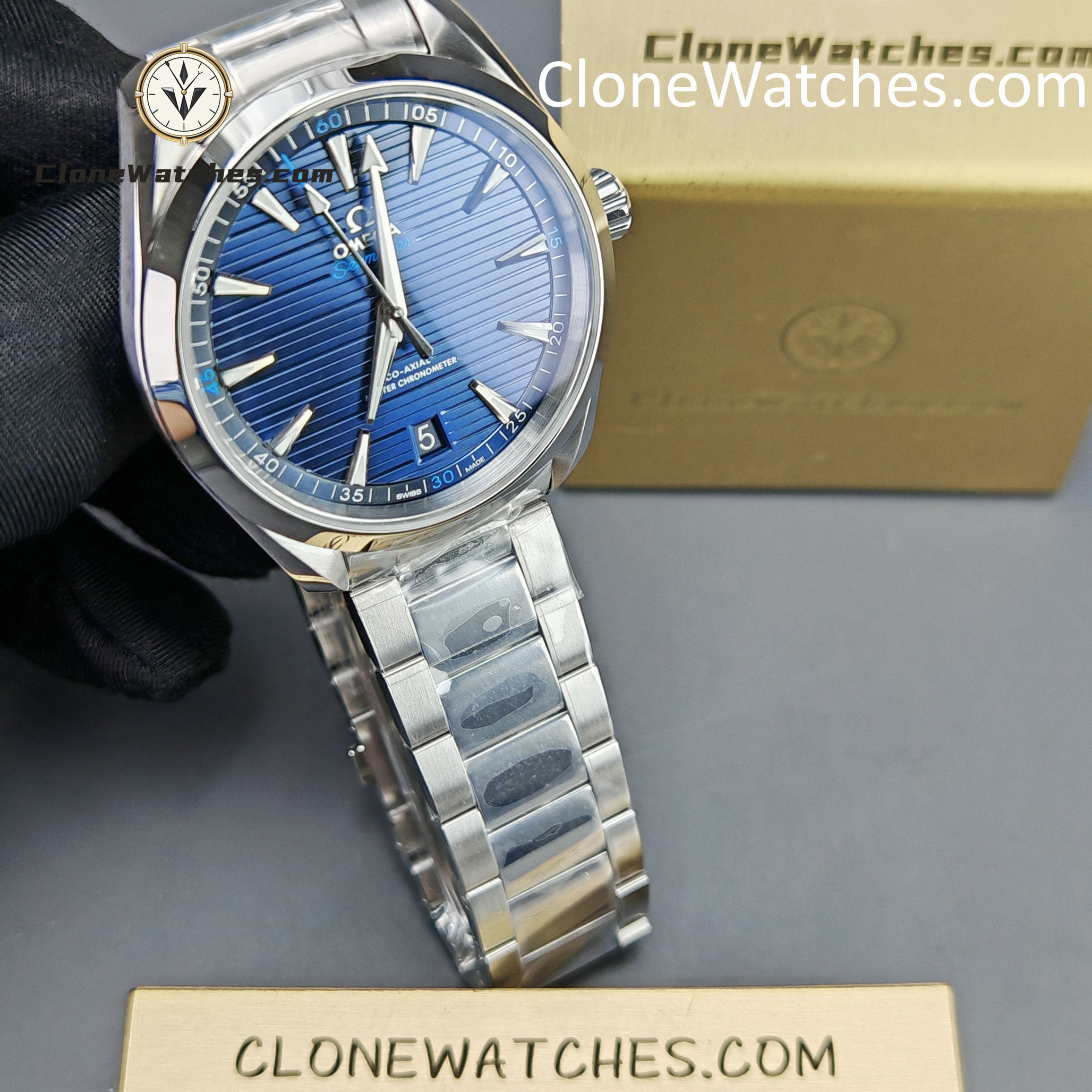 OMEGA Super Clone Watches 1:1 Seamaster Aqua Terra 150M 220.10.41.21.03.002 41mm - Image 4