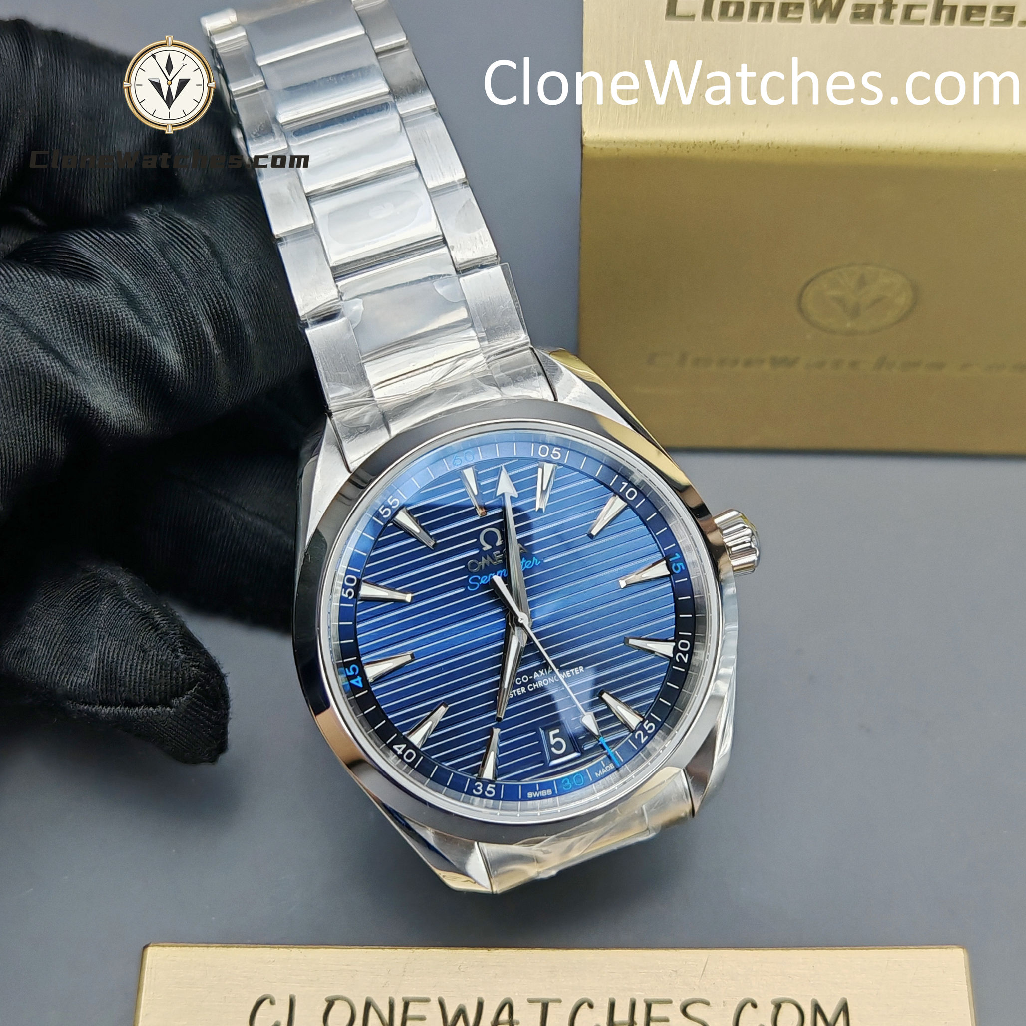 OMEGA Super Clone Watches 1:1 Seamaster Aqua Terra 150M 220.10.41.21.03.002 41mm - Image 5