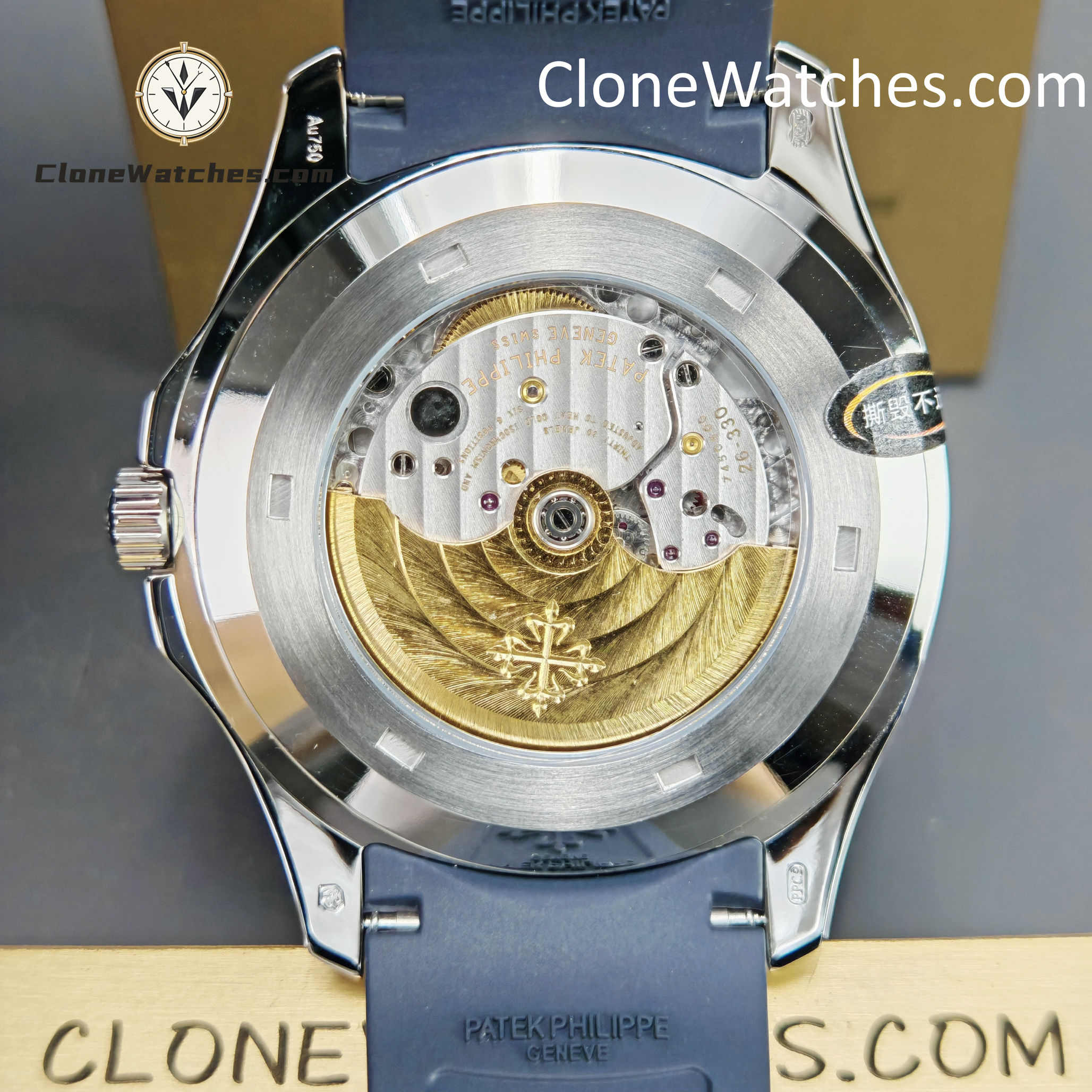 Patek Philippe Super Clone Watches 1:1 Aquanaut 5168G-001 Jumbo Blue 42 mm - Image 13