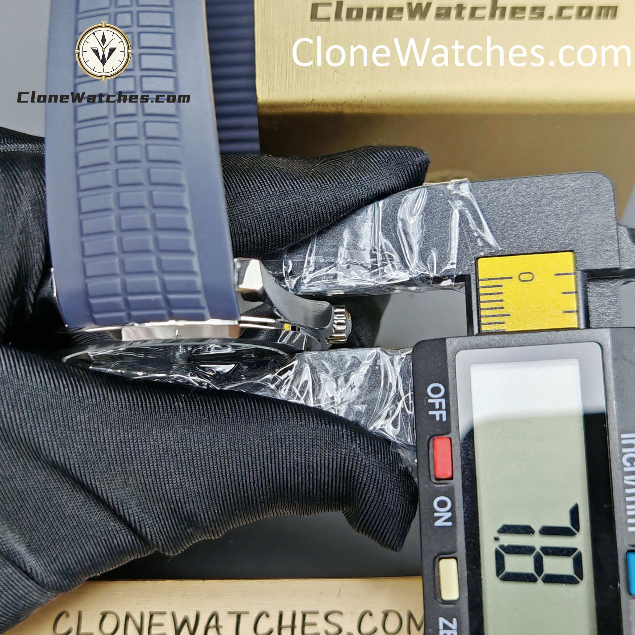 Patek Philippe Super Clone Watches 1:1 Aquanaut 5168G-001 Jumbo Blue 42 mm - Image 15