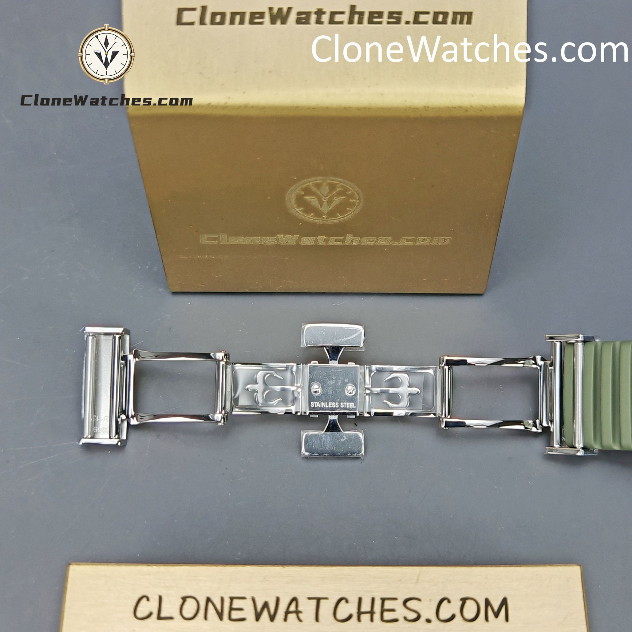 Patek Philippe Super Clone Watches 1:1 Aquanaut White Gold 5168G-010 42 mm - Image 11