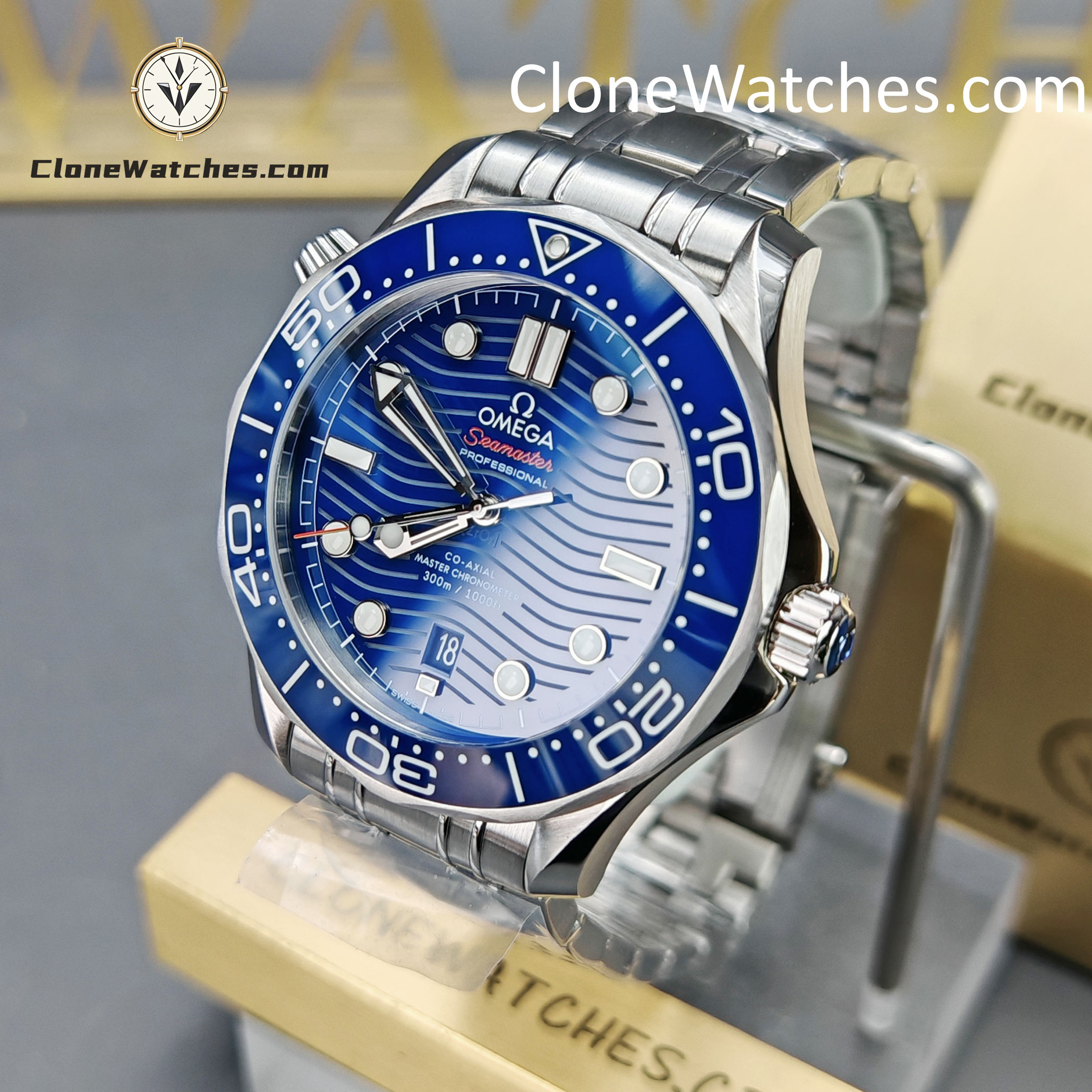 OMEGA Super Clone Watches 1:1 Seamaster Diver 300M 210.30.42.20.03.001 42mm - Image 3