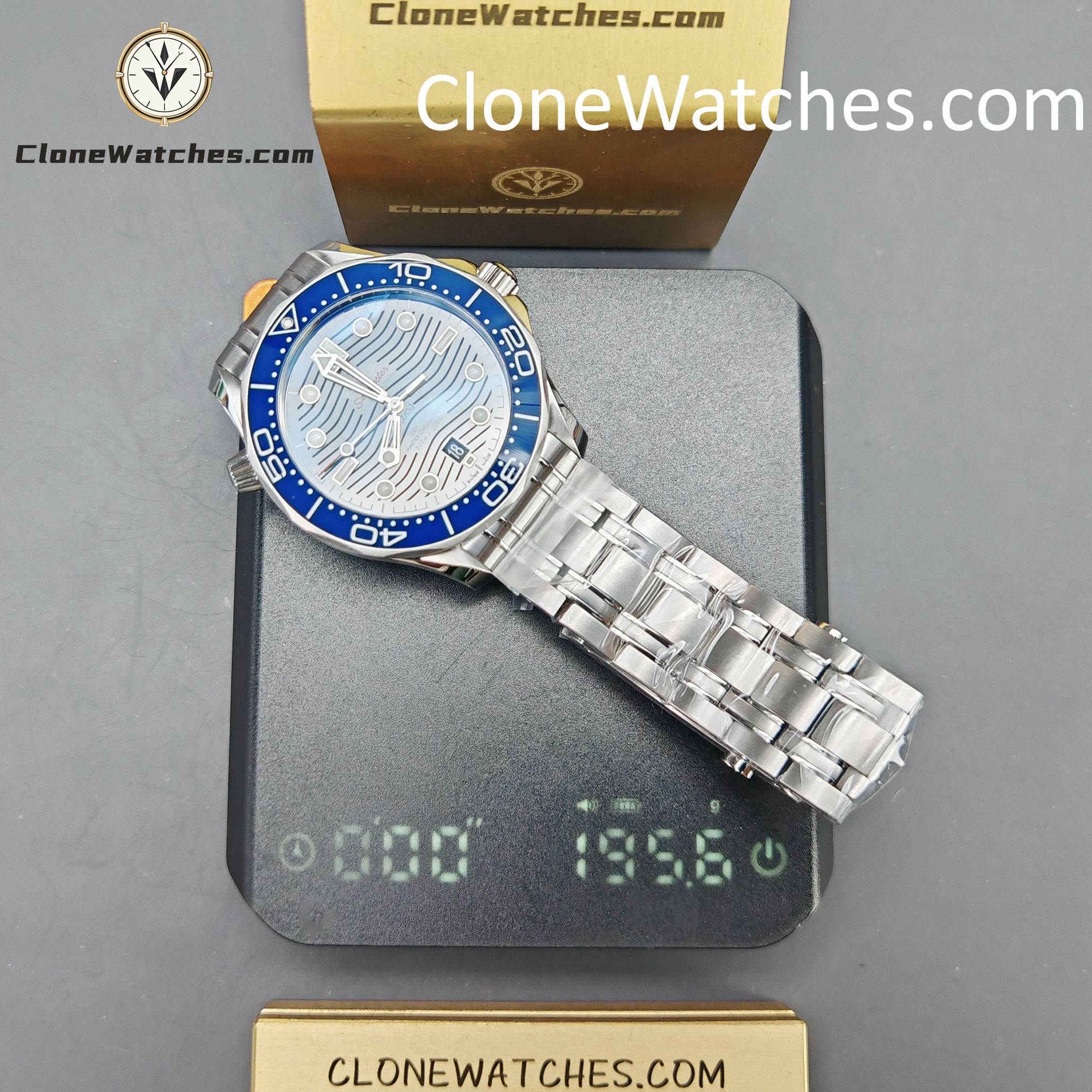 OMEGA Super Clone Watches 1:1 Seamaster Diver 300M 210.30.42.20.03.001 42mm - Image 14