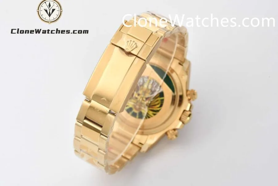 Rolex Super Clone Watches 1:1 Daytona 18K Gold White Dial M126508-0001 - Image 9