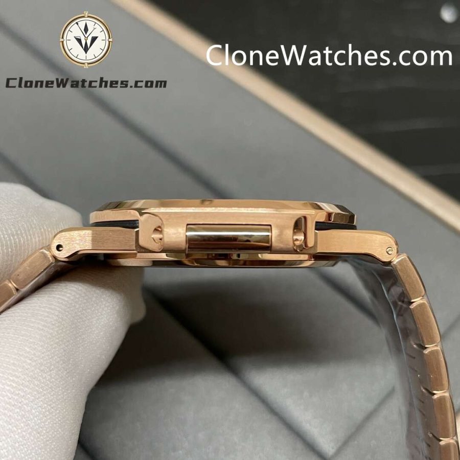 Patek Philippe Super Clone Watches 1:1 Nautilus 5711 Grey Dial 18K Rose Gold - Image 6