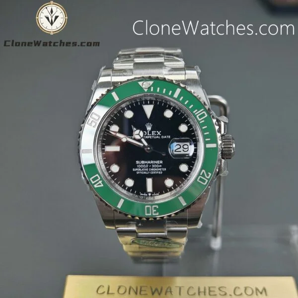 Super Clone Watches – Rolex Submariner Starbucks 126610LV – Oyster