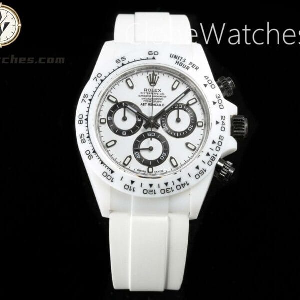 Super Clone Watches – Modified AET Rolex Daytona White Classic