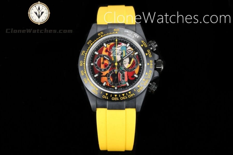 Super Clone Watches – Modified AET Rolex Daytona YOUNG LADY (RUBBER STRAP)