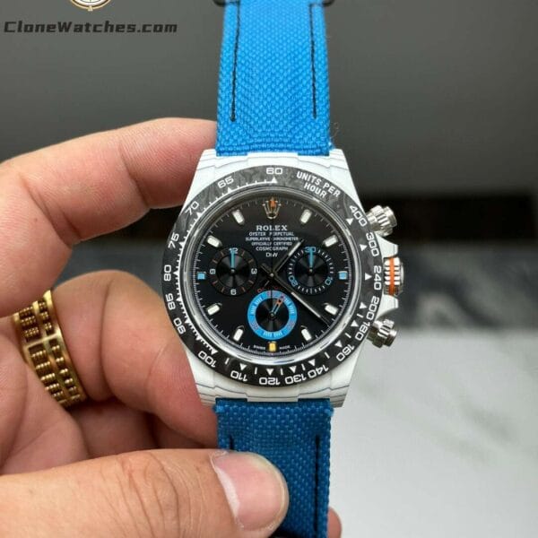 Super Clone Watches – Modified DiW Rolex Daytona RACING BLUE