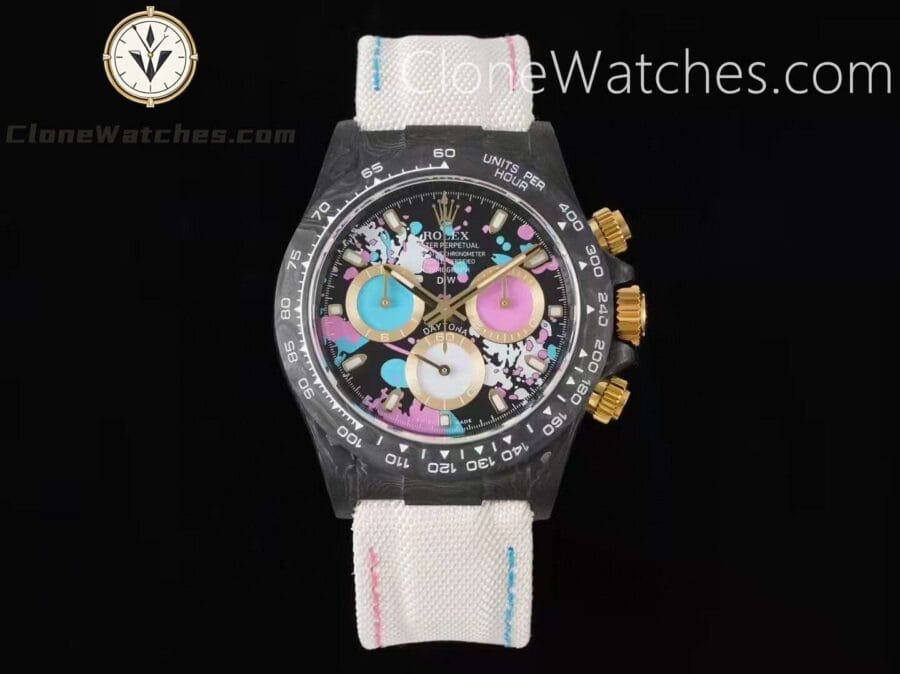 Super Clone Watches – Modified DiW Rolex Daytona MOTLEY LADY UNIQUE