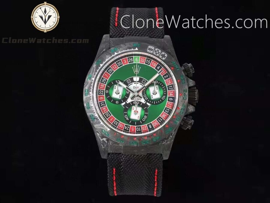 Super Clone Watches – Modified DiW Rolex Daytona LUCKY PLAYER