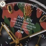 Modified Super Clone Watches 1:1 DiW Rolex Daytona NTPT Carbon “MILITARY GREEN UNIQUE 1" - Image 4