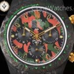 Modified Super Clone Watches 1:1 DiW Rolex Daytona NTPT Carbon “MILITARY GREEN UNIQUE 1" - Image 2