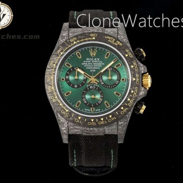 Super Clone Watches – Modified DiW Rolex Daytona “GRADIENT GREEN GOLD”