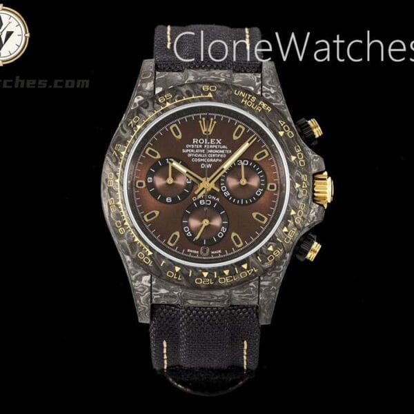 Super Clone Watches – Modified DiW Rolex Daytona “GRADIENT BROWN GOLD”