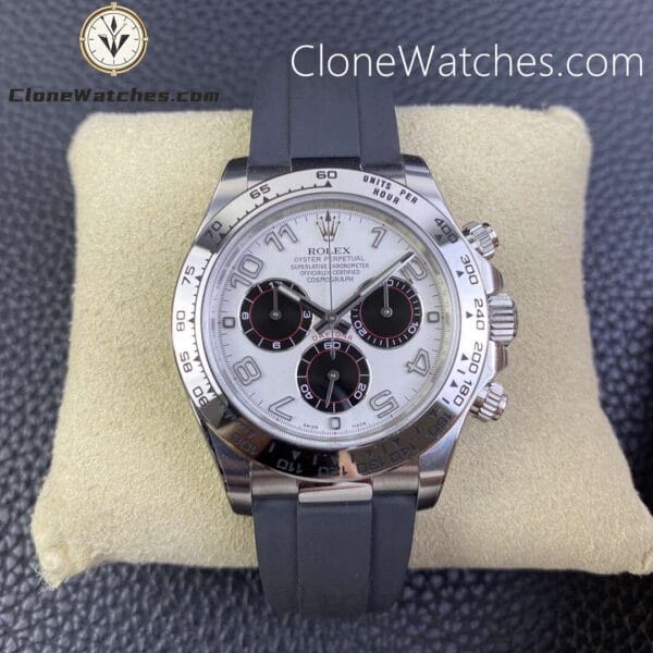 Super Clone Watches – Rolex  Daytona Silver/Black Dial M116519