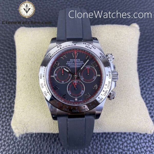 Super Clone Watches – Rolex  Daytona Black/Red M116519