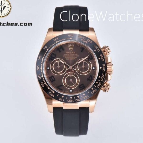 Super Clone Watches – Rolex  Daytona Chocolate Dial Black M116515