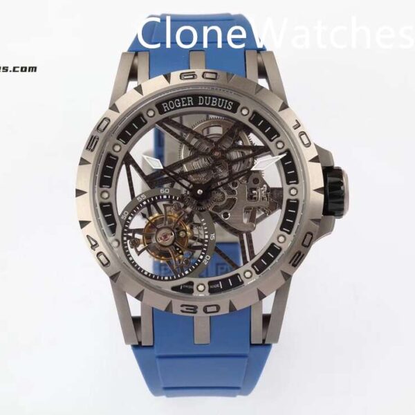 Super Clone Watches – Roger Dubuis Excalibur RDDBEX0479 Blue Strap