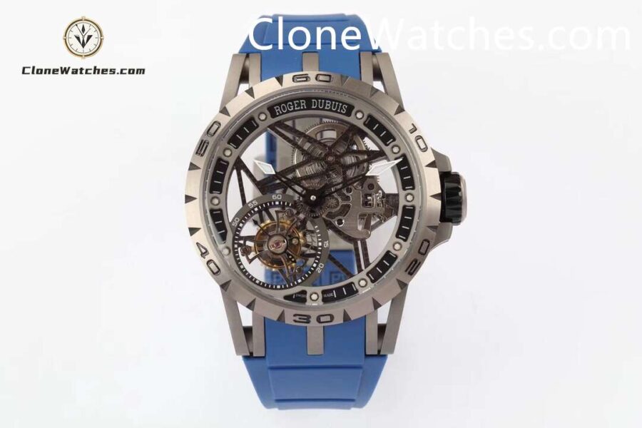 Super Clone Watches – Roger Dubuis Excalibur RDDBEX0479 Blue Strap