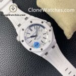 Audemars Piguet Super Clone Watches 1:1 Royal Oak Offshore 15707 White Dial - Image 6