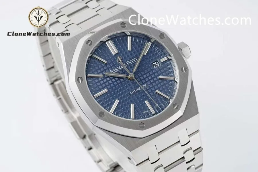 Audemars Piguet Super Clone Watches 1:1 Royal Oak 15400 Blue Dial - Image 3