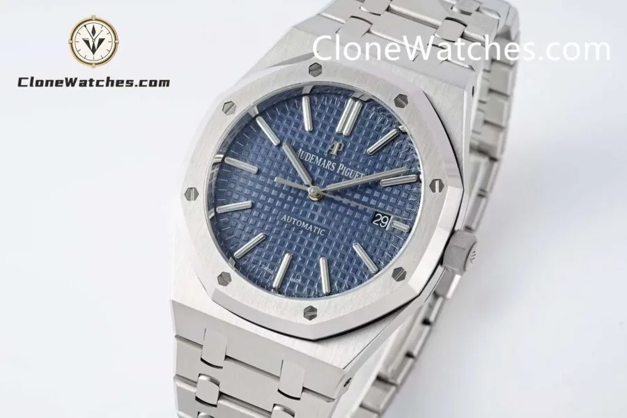 Audemars Piguet Super Clone Watches 1:1 Royal Oak 15400 Blue Dial - Image 2